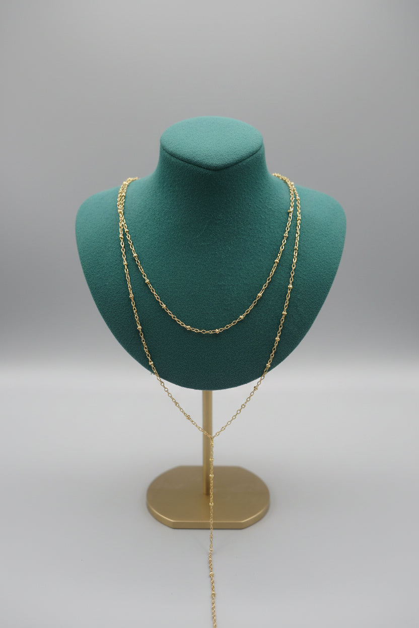 Collier Isadora - acier inoxydable - les déesses en lumière 