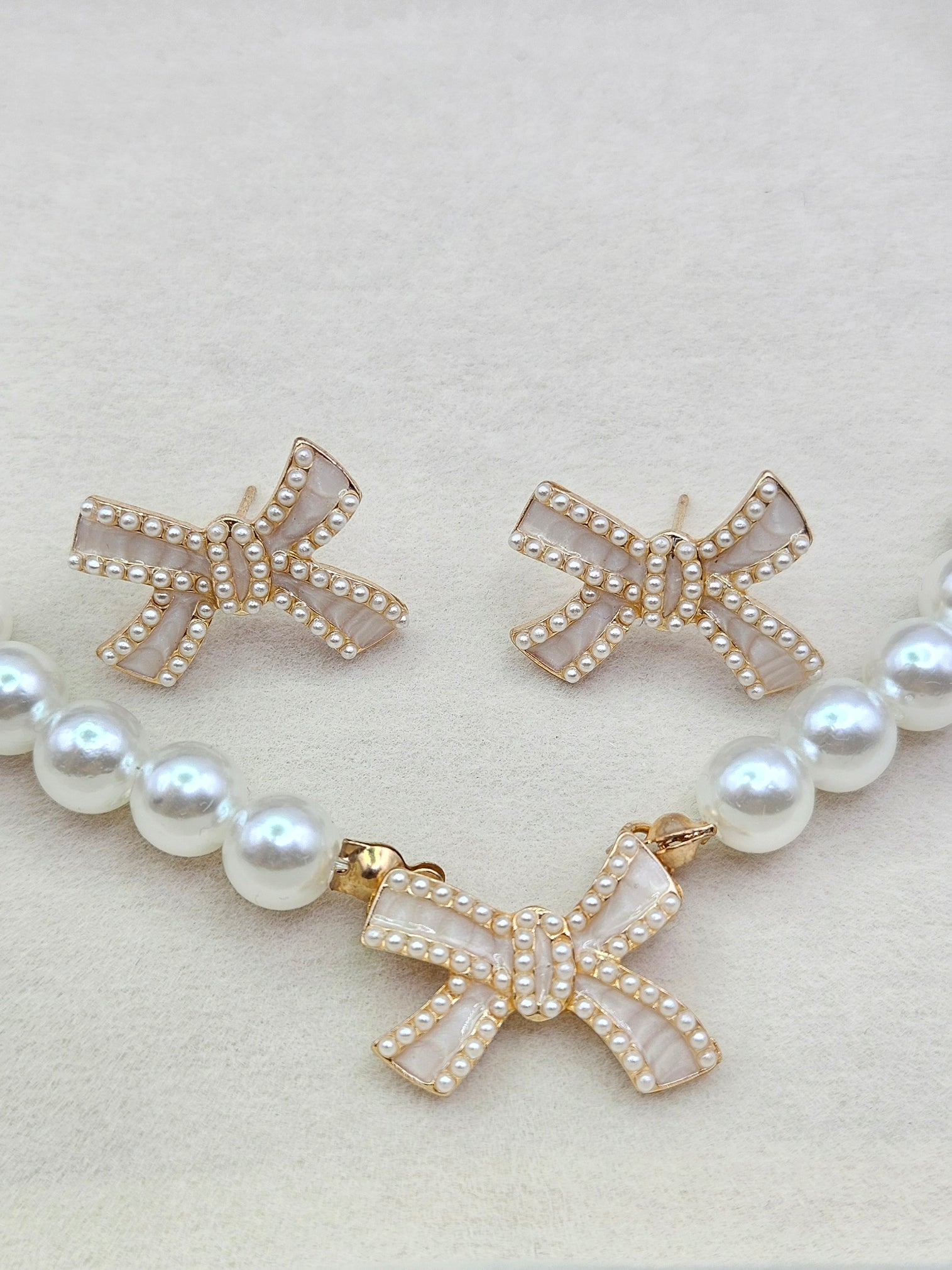 Collier + boucles d'oreilles Fantasia